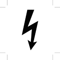 Shield and lightning icon